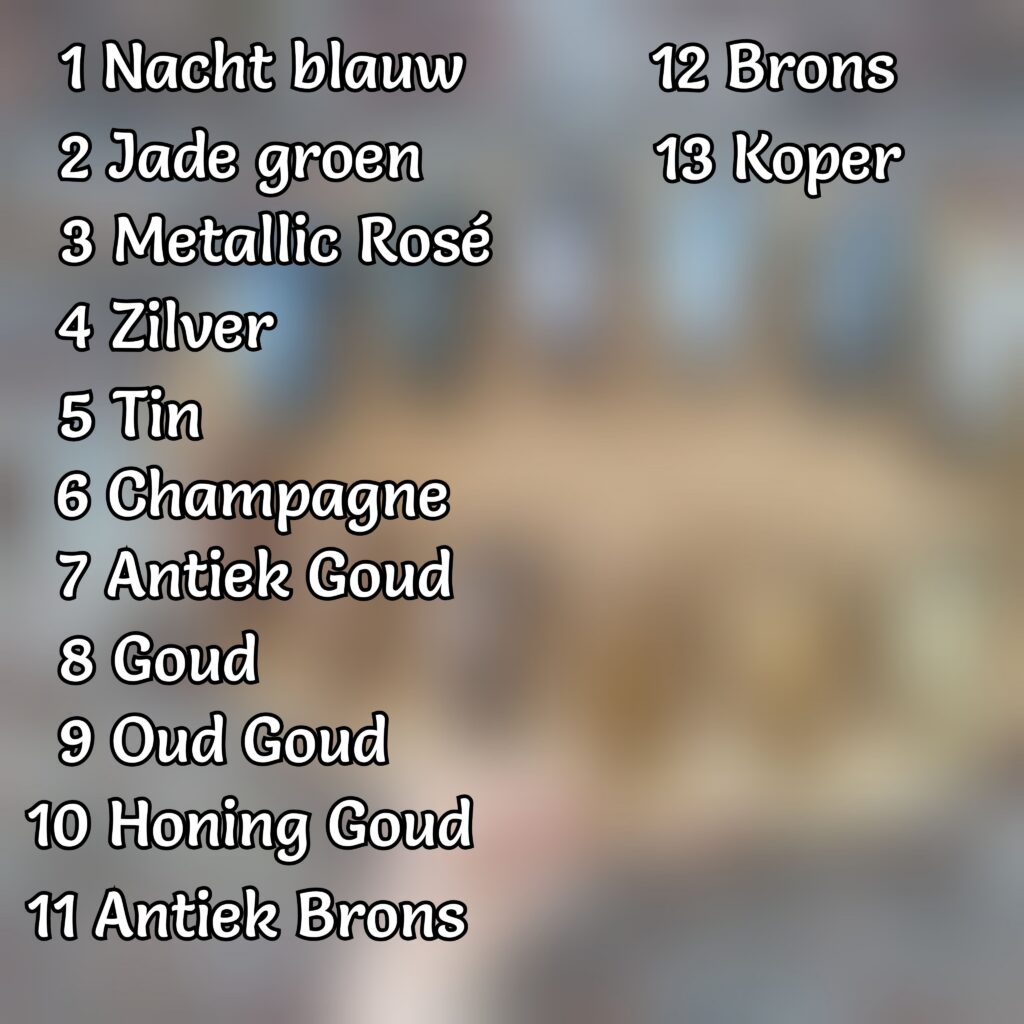 Creazzl Bodycasting Brabant kleur keuze handbeelden baby voetjes